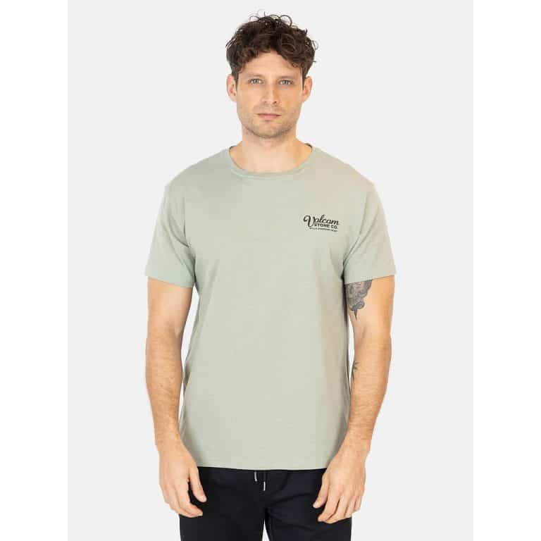POLERA HOMBRE 7P132-MV LISO GREEN VOLCOM