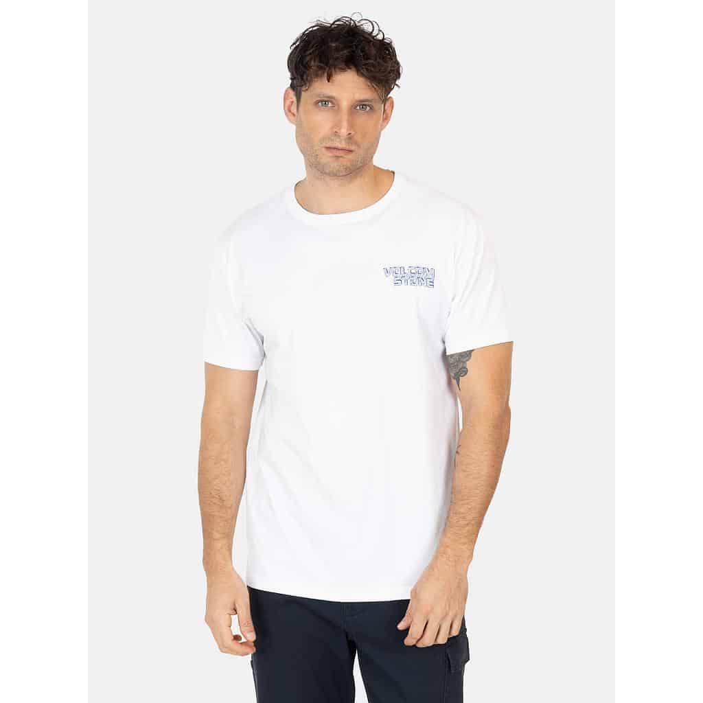 POLERA HOMBRE 7P133-MV LISO WHITE VOLCOM