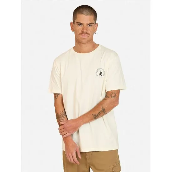 POLERA HOMBRE 7P137-MV LISO BEIGE VOLCOM