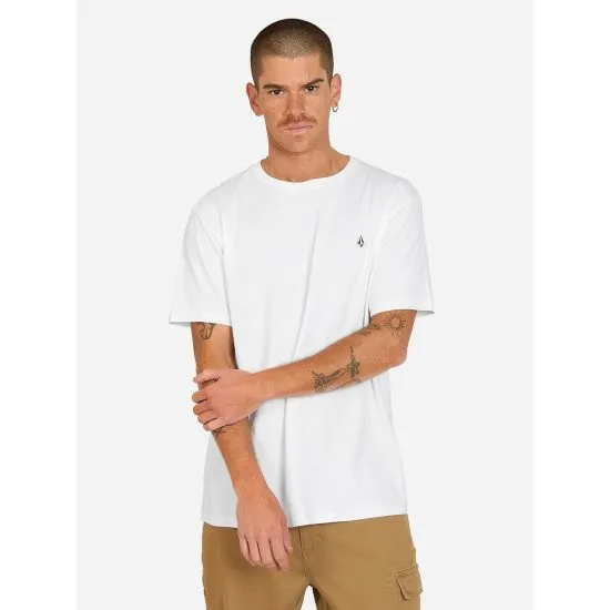POLERA HOMBRE 7P158-MV LISO WHITE VOLCOM