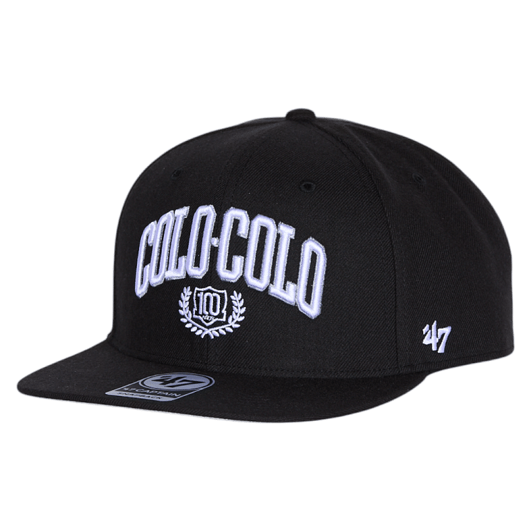 Jockey Colo-Colo 47′ Captain Snapback 100 Años Black White