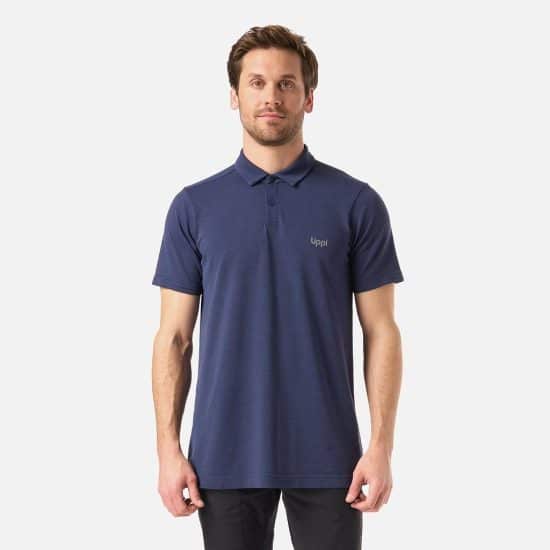 Polera Hombre B-Classic Seamless Polo Azul Oscuro Lippi