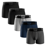 Pack 5 Boxer Hombre Medio Algodon  208P5C8 Top