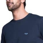 Pijama Hombre Verano Algodon Azul Top