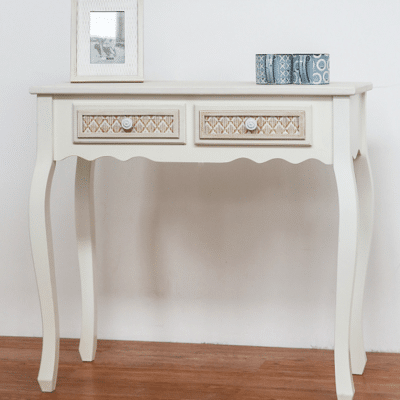 Arrimo Vintage 2 Cajones Sorento 056389 Blanco