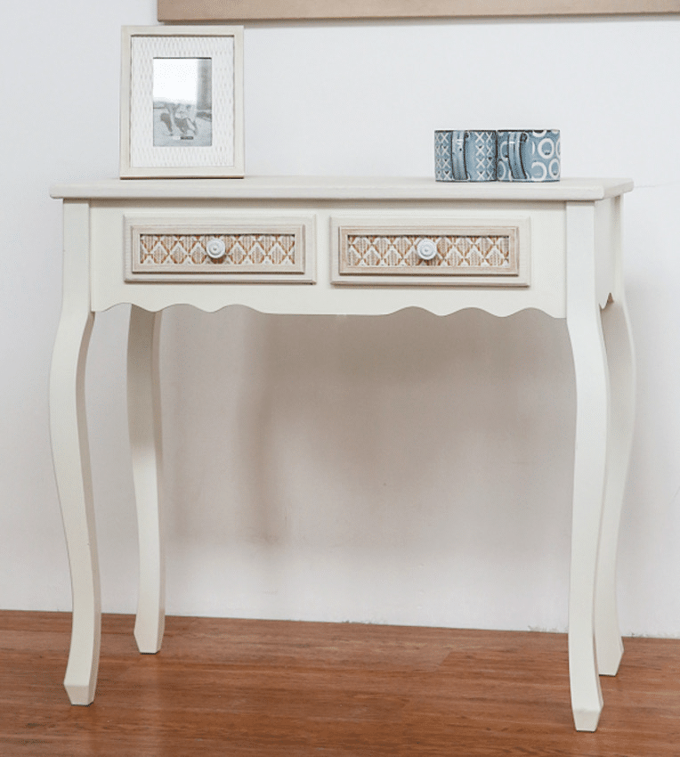 Arrimo Vintage 2 Cajones Sorento 056389 Blanco