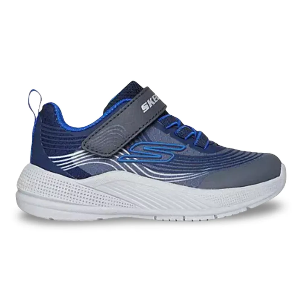 Zapatilla Niño Microspec Advance Azul Skechers