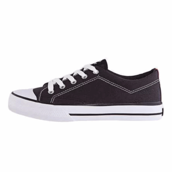 Zapatilla Unisex Topper Derby Lona Negra - Imagen 2