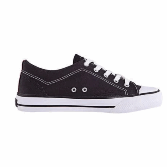 Zapatilla Unisex Topper Derby Lona Negra - Imagen 3