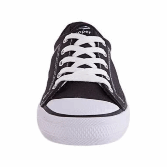 Zapatilla Unisex Topper Derby Lona Negra - Imagen 4