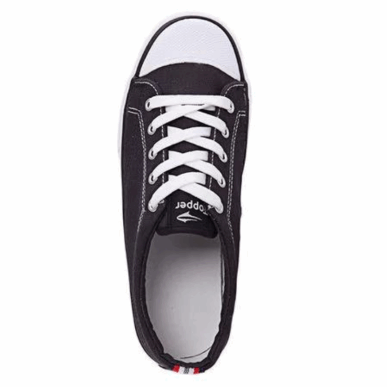 Zapatilla Unisex Topper Derby Lona Negra - Imagen 6