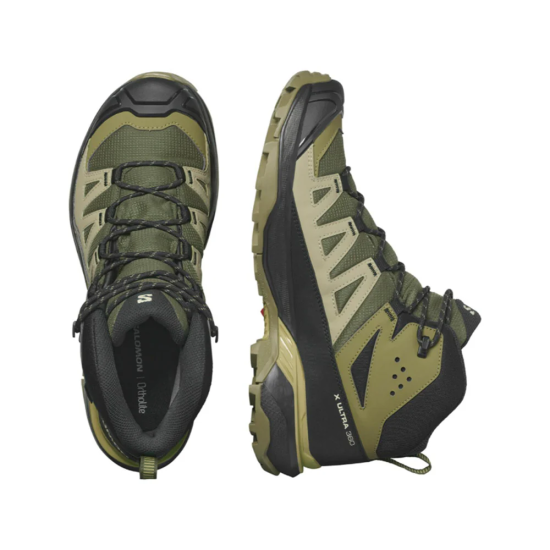 BOTIN HOMBRE X ULTRA 360 MID GTX OLIVE SALOMON - Imagen 8