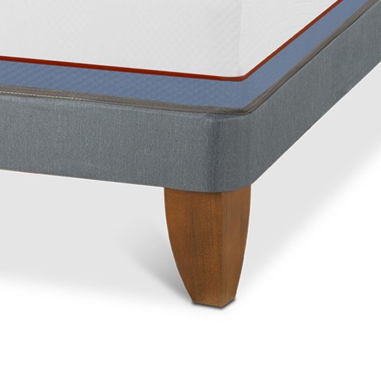 Cama Europea 1,5 Plazas Excellence Plus + Respaldo Villarrica Negro - Imagen 5