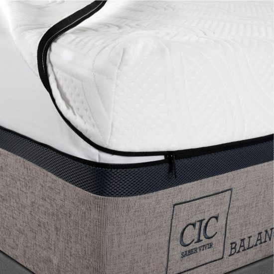 Cama Europea King Balance + Respaldo Tigris Cic - Imagen 5