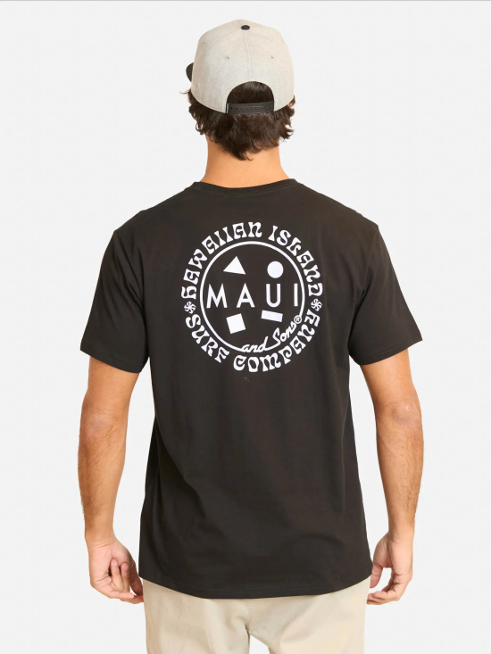 Polera Hombre Endless Wave Negro Maui - Imagen 2