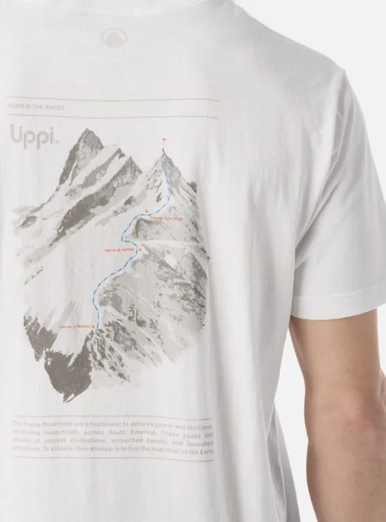 Polera Hombre Plan and Climb Blanco Lippi - Imagen 4