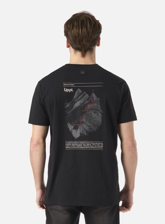 Polera Hombre Plan and Climb Negro Lippi - Imagen 3
