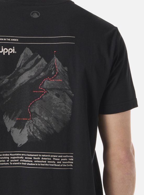 Polera Hombre Plan and Climb Negro Lippi - Imagen 4