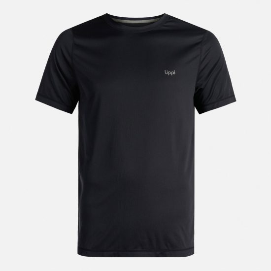 Polera Hombre Core Q-Dry Negro T-Shirt Lippi - Imagen 3
