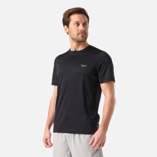 Polera Hombre Core Q-Dry Negro T-Shirt Lippi - Imagen 4