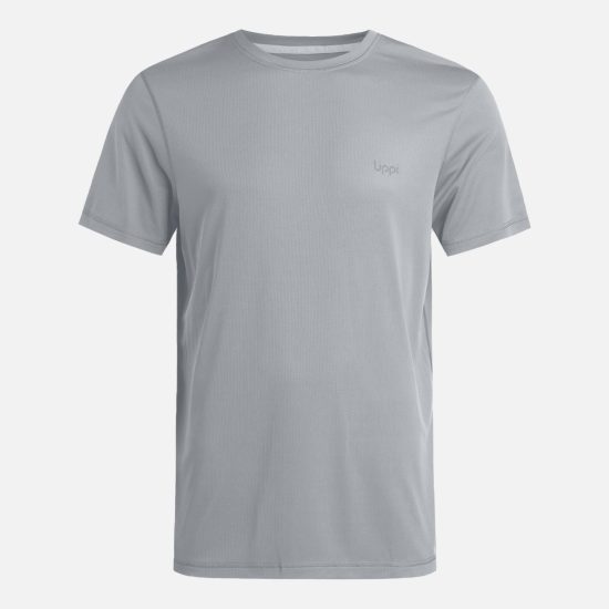Polera Hombre Core Q-Dry T-Shirt Gris Lippi - Imagen 3