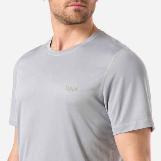 Polera Hombre Core Q-Dry T-Shirt Gris Lippi - Imagen 6