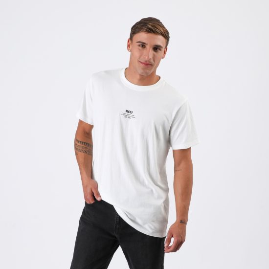Polera Hombre Reef Men Print White - Imagen 2