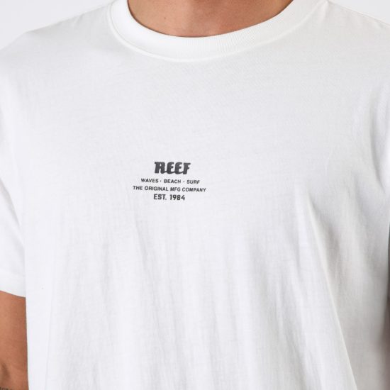 Polera Hombre Reef Men Print White - Imagen 3