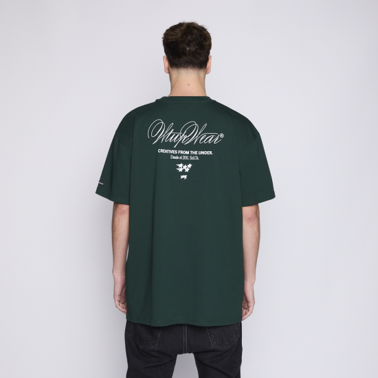 Polera Whatup Hombre Creatives From the Under Green - Imagen 7