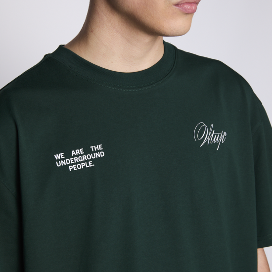 Polera Whatup Hombre Creatives From the Under Green - Imagen 10