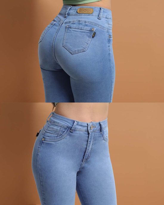 Jeans Skinny Seúl Light Blue Divine - Imagen 3