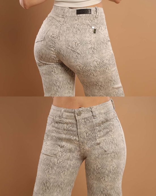 Jeans Wide Leg Giulia Pitón Divine - Imagen 3
