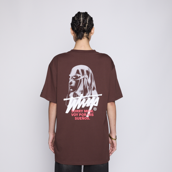 Polera Hombre Whatup No Risk No Dream Brown - Imagen 2