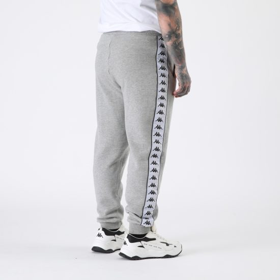 Buzo Hombre Kappa Banda Grey White - Imagen 3