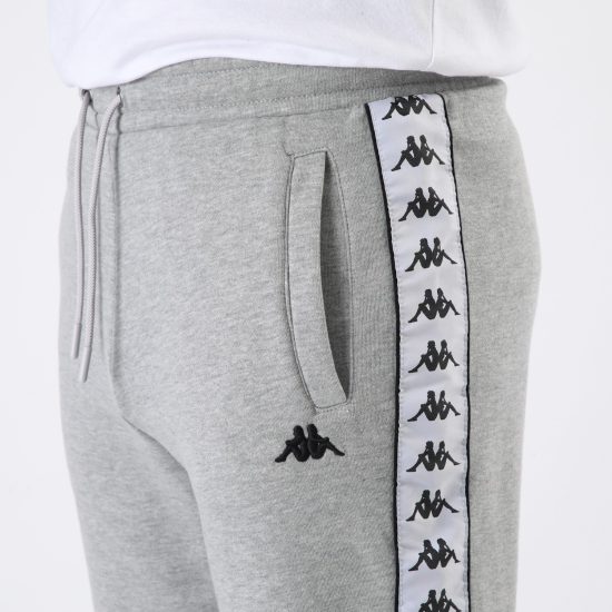 Buzo Hombre Kappa Banda Grey White - Imagen 4