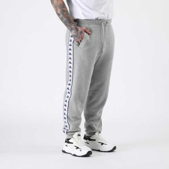 Buzo Hombre Kappa Banda Grey White - Imagen 5