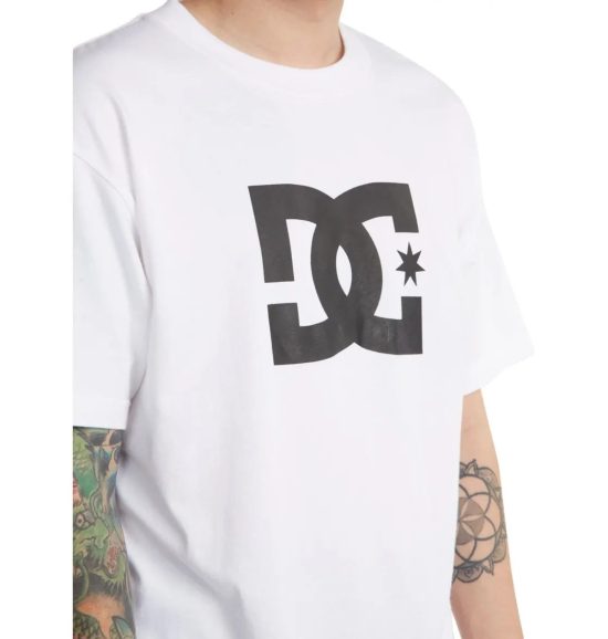 Polera Hombre Star SS Tees White DC - Imagen 4