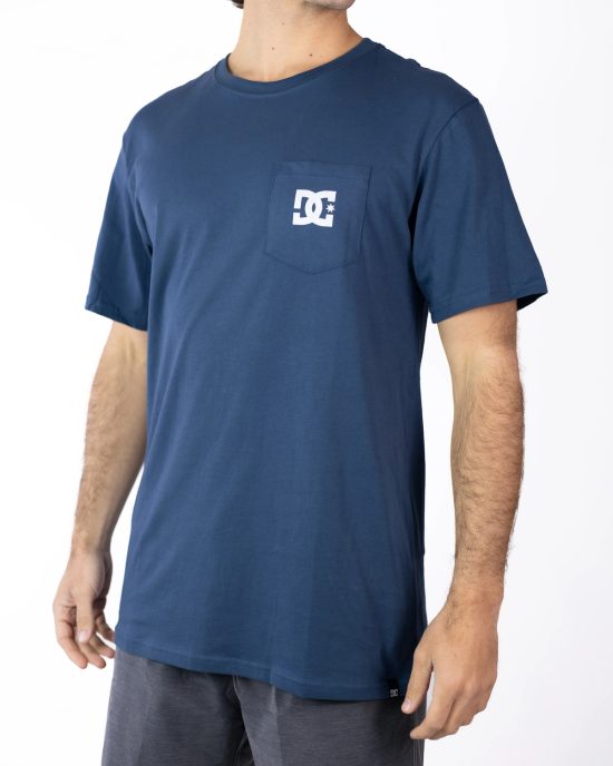 Polera Hombre Star Pocket Dark Denim DC - Imagen 2