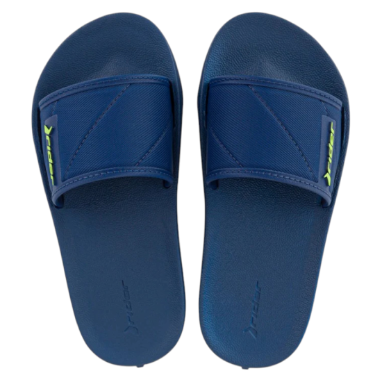 Sandalia Kids Street Slide Azul Rider - Imagen 2