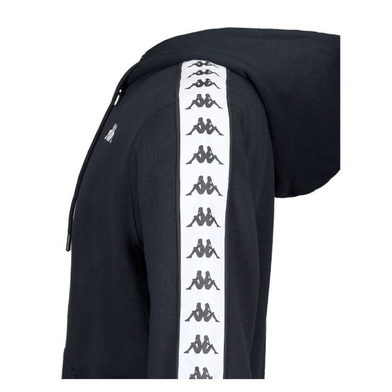 Polerón Hombre Banda Logo Negro Kappa - Imagen 4