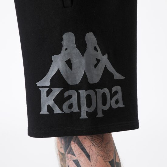 Short Homnre Kappa Black Omini Grey - Imagen 4