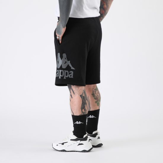 Short Homnre Kappa Black Omini Grey - Imagen 5