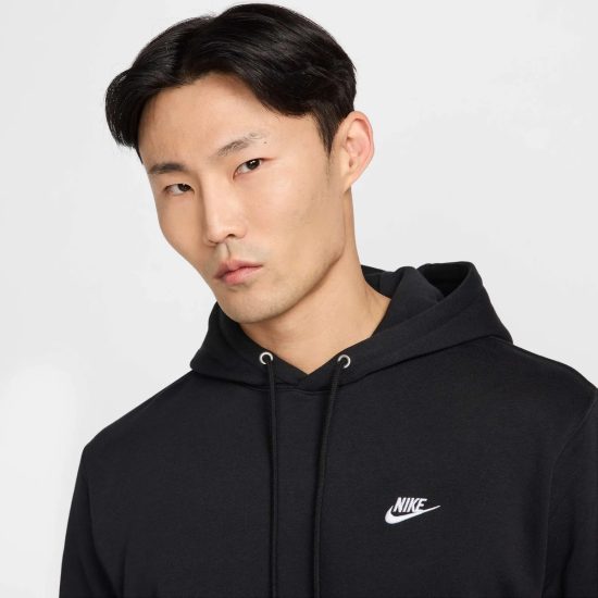 Poleron Hombre Club Black Nike - Imagen 4