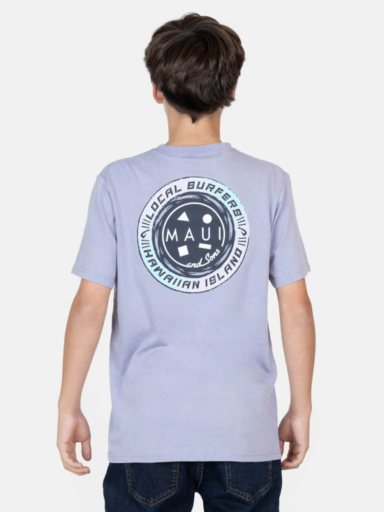 Polera Niño Local Surfer Morado Maui - Imagen 2