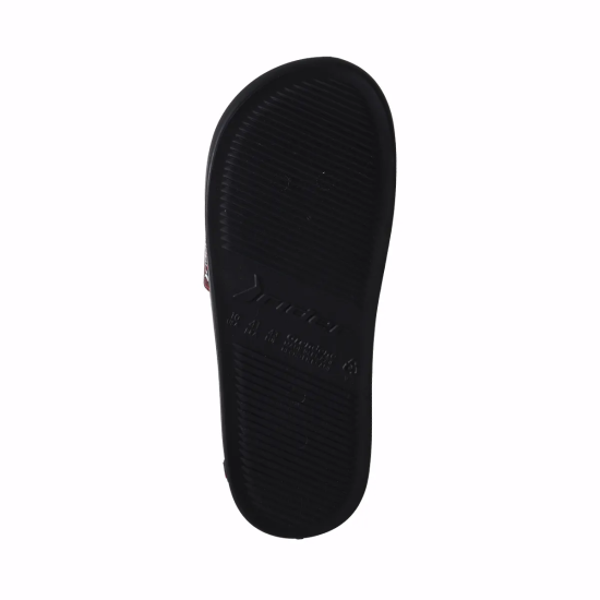 Sandalia Hombre Pump NBA II Slide Negro/Rojo/Blanco Rider - Imagen 4