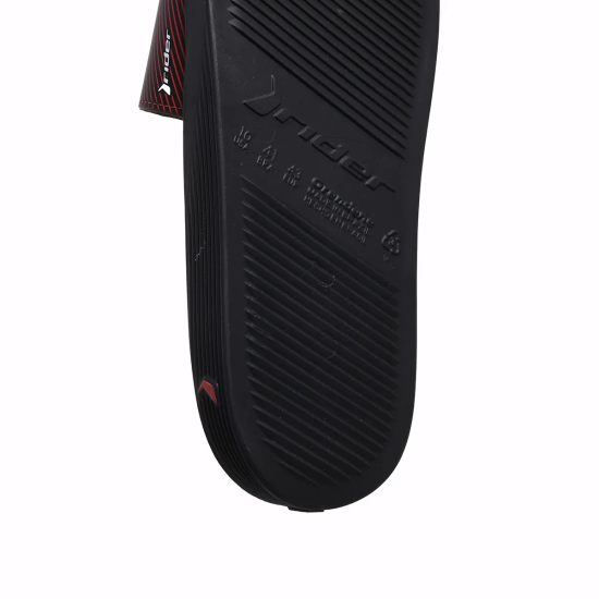 Sandalia Hombre Pump NBA II Slide Negro/Rojo/Blanco Rider - Imagen 7