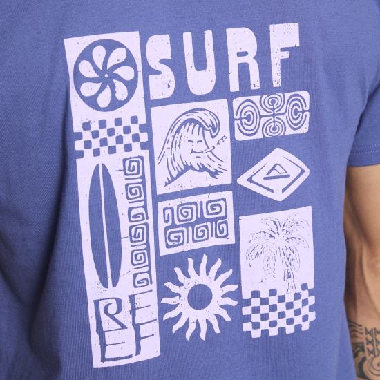 Polera Hombre Reef Clean Purple - Imagen 5