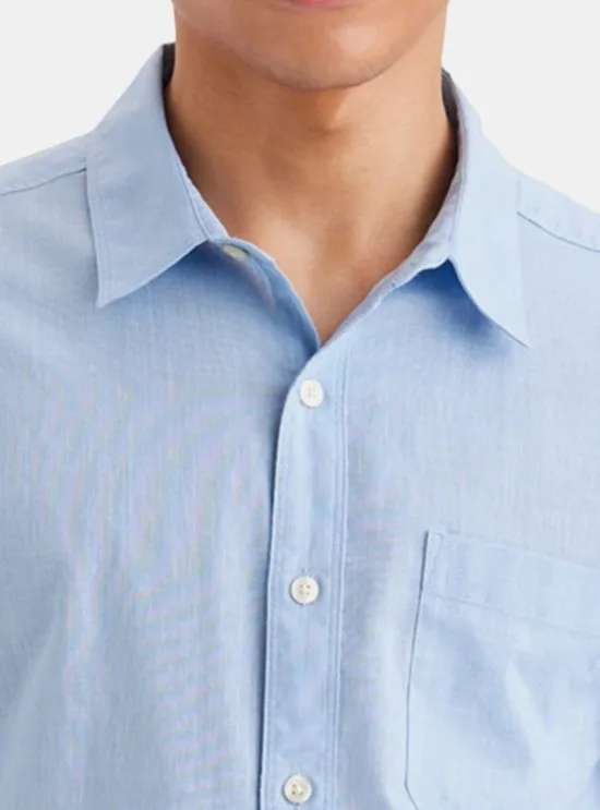 Camisa Hombre SS Ultimate Bel Air Blue DOCKERS - Imagen 3