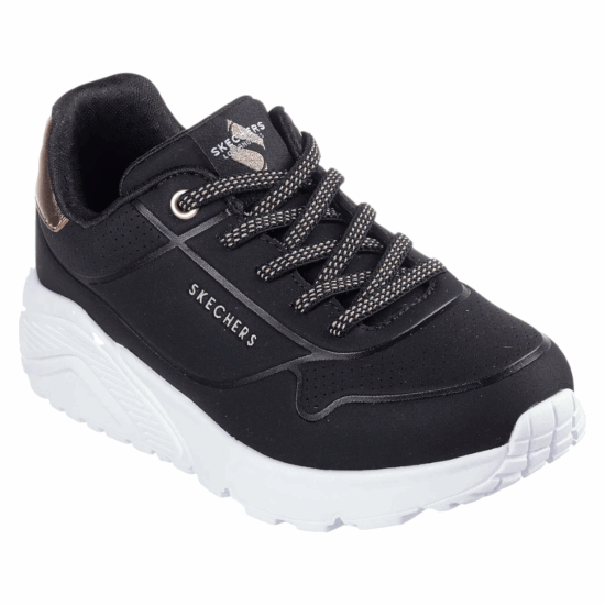Zapatilla Kids Uno Lite Metallic Mode Skechers - Imagen 5