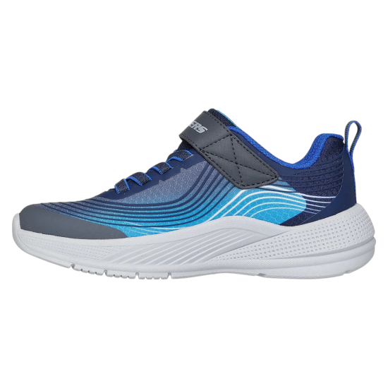 Zapatilla Niño Microspec Advance Azul Skechers - Imagen 4